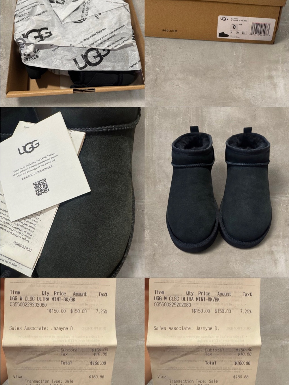 Women's UGG Classic Ultra Mini Boots - Picture 8 of 8